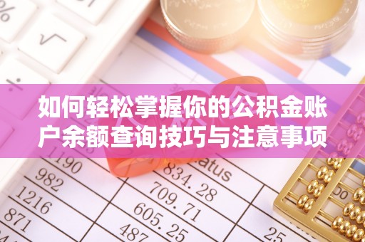 九龙如何轻松掌握你的公积金账户余额查询技巧与注意事项