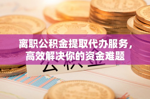 九龙离职公积金提取代办服务，高效解决你的资金难题