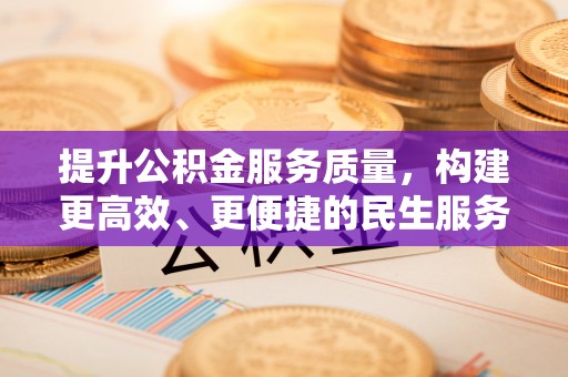 九龙提升公积金服务质量，构建更高效、更便捷的民生服务体系