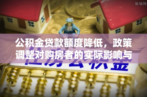 九龙公积金贷款额度降低，政策调整对购房者的实际影响与应对策略