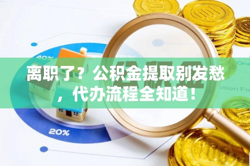 九龙离职了？公积金提取别发愁，代办流程全知道！