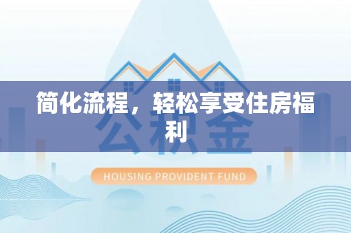九龙简化流程，轻松享受住房福利