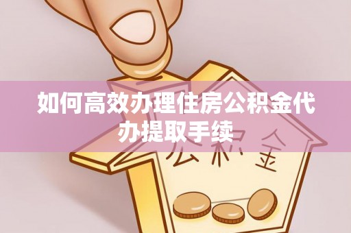 九龙如何高效办理住房公积金代办提取手续