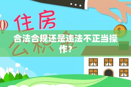 九龙合法合规还是违法不正当操作？
