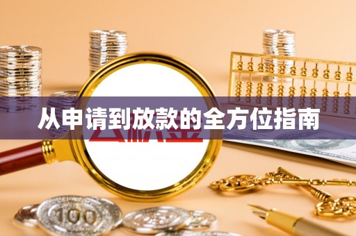 九龙从申请到放款的全方位指南